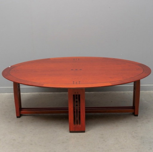 Schuitema Art Deco Decoforma Salontafel Zeldzaam Model – Wood