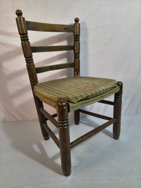 Image 1 of Hochstuhl, 110 Jahre alt