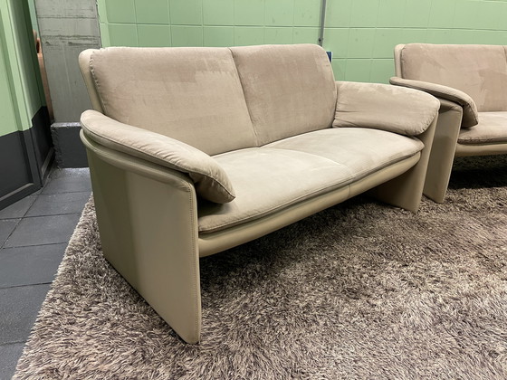 Image 1 of Leolux Bora Bora sofa set 2 +3 Seater