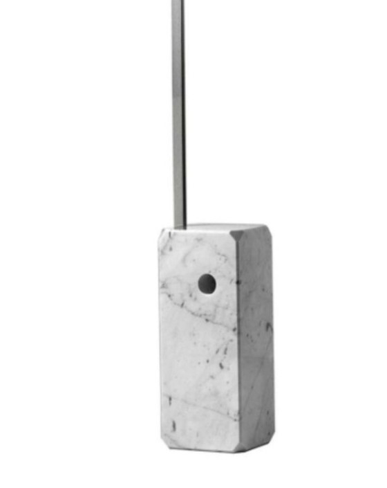 Image 1 of Flos - Achille und Pier Giacomo Castiglioni (1962) - Lampe - Arco - Carrara-Marmor Flos - Achille und Pier Giacomo Castiglioni