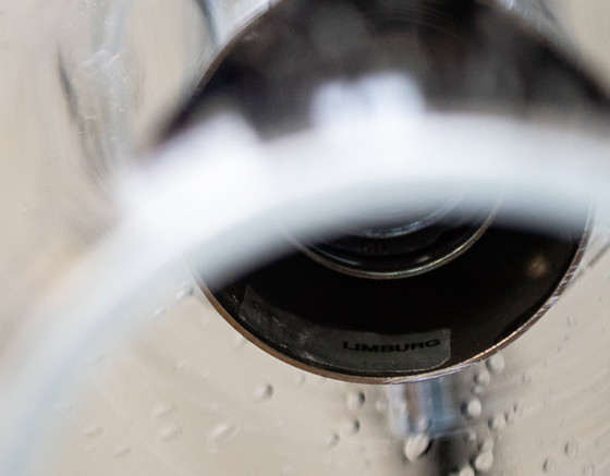 Image 1 of Glashütte Limburg 1970er Jahre Bubble Glas Pendelleuchte