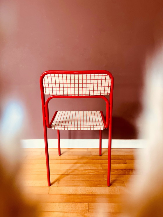 Image 1 of 3 dänische rote Stühle