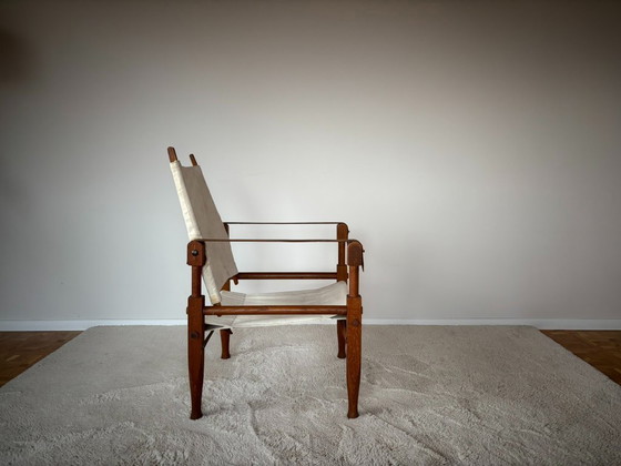 Image 1 of Poltrona Safari di Wilhelm Kienzle attribuita a Wohnbedarf, Svizzera, anni '50