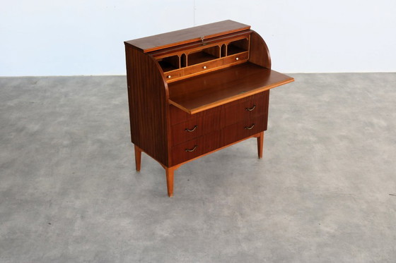Image 1 of vintage Zweedse secretaire
