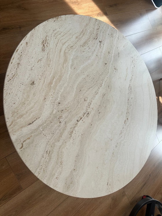 Image 1 of GUBI Epic travertine coffee table