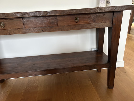 Image 1 of Sidetable antiek blad