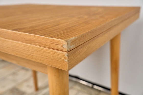 Image 1 of Extendable Oak Dining Table by Jitona, 1960s Czechoslovakia