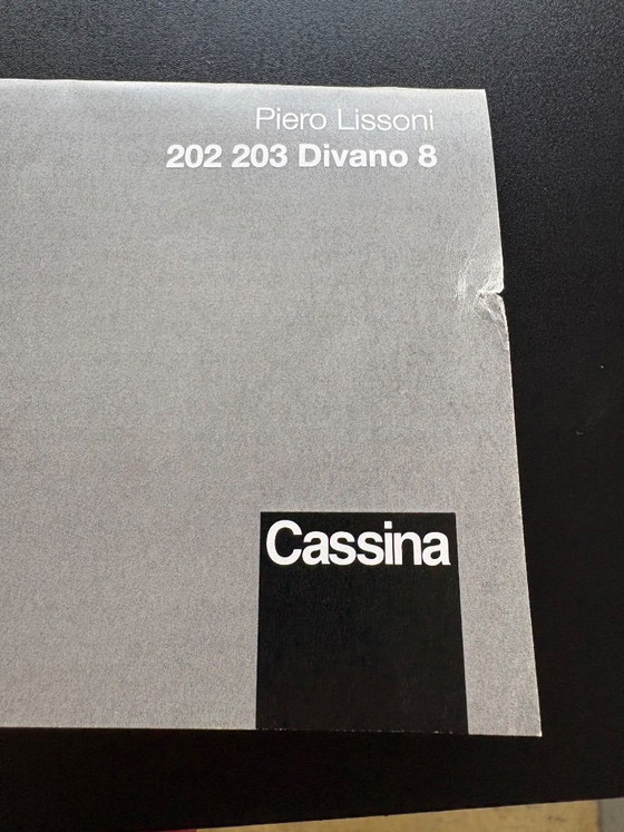 Divano Cassina Divano 8 – Divani 3 posti, Textile (photo 5 of 7)