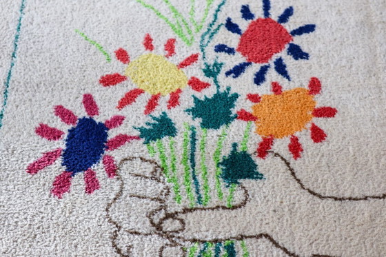 Image 1 of ALFOMBRA DESSO TAPIZ PICASSO LE BOUQUET PARIS EDICIÓN 1958/1997