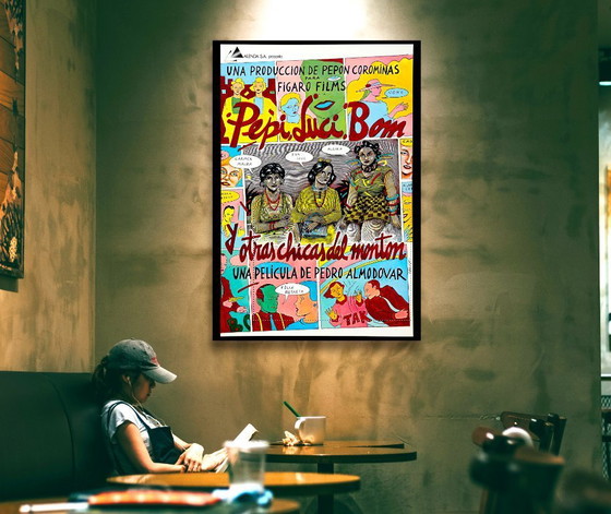 Image 1 of Pepi, Luci, Bom en andere meisjes van de Heap - Filmcultus van Almodóvar - Poster 50 × 70 cm