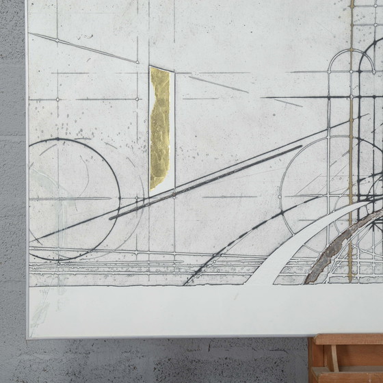 Obra de arte en la técnica de Walter Valentini – Pinturas y dibujos, Metal (photo 12 of 12)
