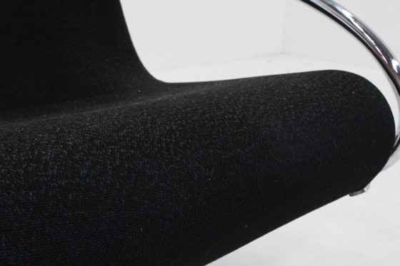 Image 1 of Fauteuil lounge vintage 1-2-3 chromé de Verner Panton, années 1970