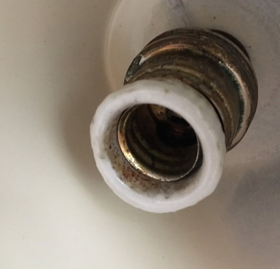 Image 1 of Italiaanse dubbele wandlamp, design uit de jaren 50