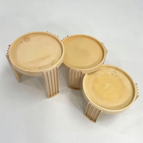 Image 1 of Set di 3 tavolini Marema di Gianfranco Frattini per Cassina, anni '60