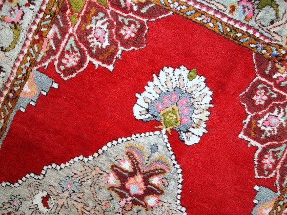 Image 1 of Runner turco Oushak vintage fatto a mano, 110 cm x 340 cm, anni '40 - 1C515