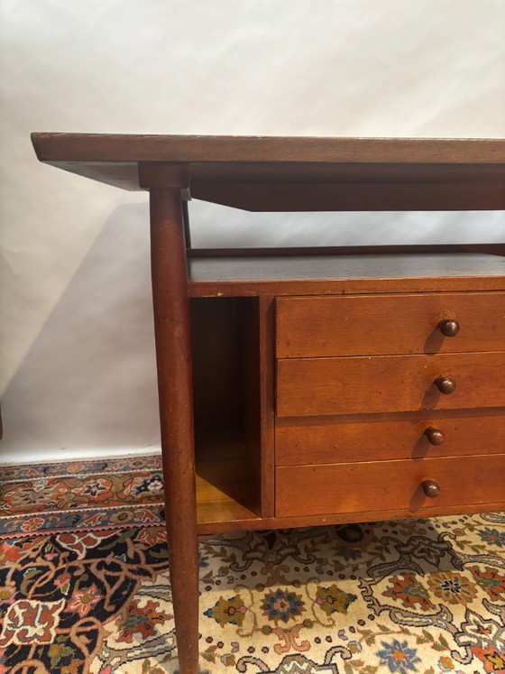 Scrivania vintage danese in teak – Scrivanie, Wood (photo 8 of 10)