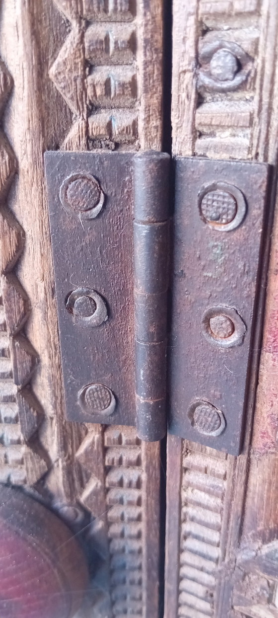 Damchiya von Rajasthan, 19. Jahrhundert. – Schränke, Iron, Wood (photo 6 of 12)