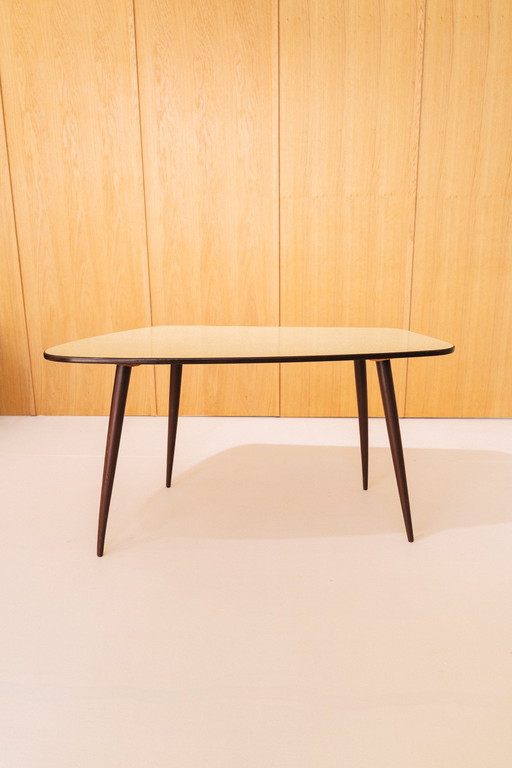 Kidney-Shaped Side Table