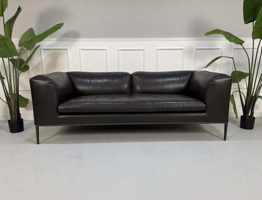 B&B Italia Michel Designer Merk Sofa Bruin Leder Klassiek