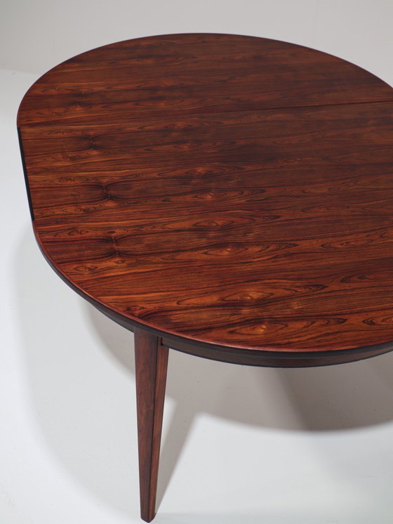 Image 1 of Tavolo da pranzo allungabile Omann Jun 55 palissandro danese vintage