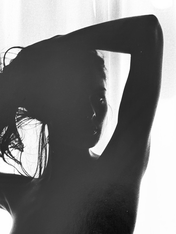 Image 1 of Michel Pinel ( 1949 ) Grande photographie 50cm x 40cm - Mon nom est Dodie