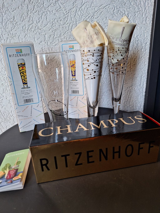 Ritzenhoff Beer and Champagne Glasses
