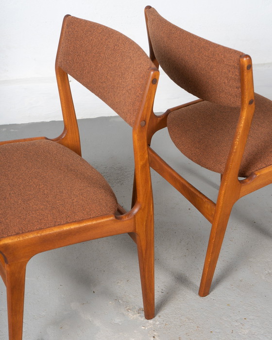 Image 1 of 4 X Danish Dining Chairs By Nova Møbler, Circa 1960