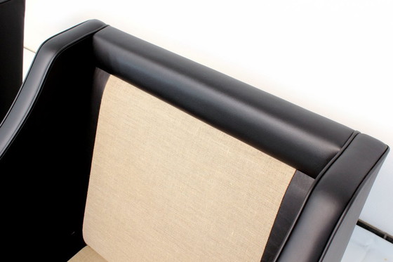 Image 1 of comme neuf ! Original Børge Mogensen for Fredericia Danish Lounge Set, Sofa and 2 Chairs, premium Leather, Oak, RP 31.161 Euro