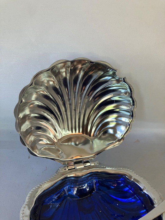 Burriera o ciotola per caviale vintage – Servizi da tavola, Glass, Metal (photo 3 of 5)