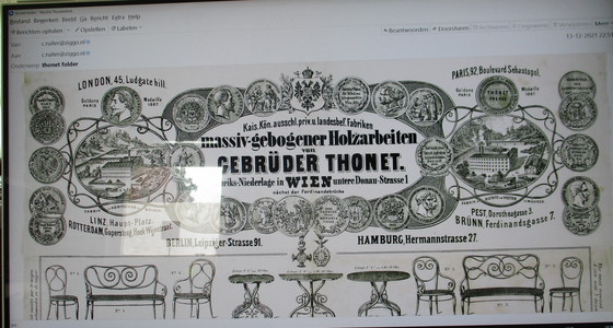 Image 1 of Seggiolone Thonet, anno 1910