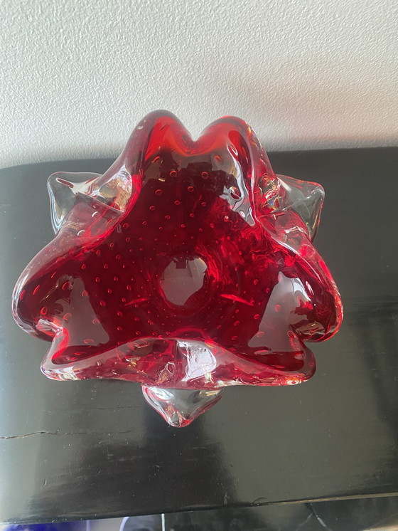 Image 1 of Vintage Murano asbak/snuisterijenbakje van Sommerso