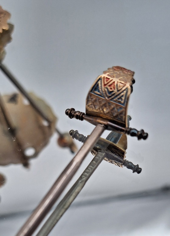 Image 1 of Ensemble vintage de piques à cocktail Toledo