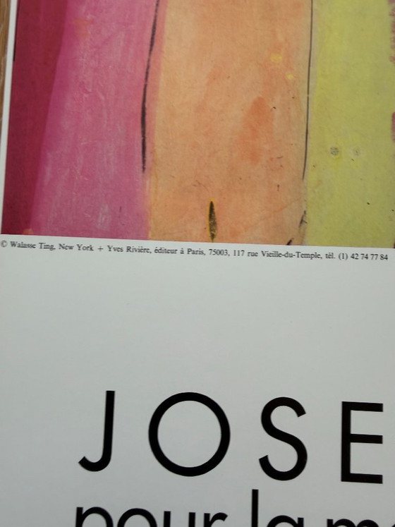 Image 1 of Walasse Ting (1929–2010), Joseph Pour La Maison, London Exhibition Poster, 1986, Copyright Walasse Ting, New York/Yves Riviere