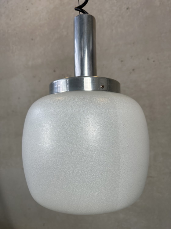 Image 1 of Lampada a sospensione vintage in vetro - nota anche come (DDR)