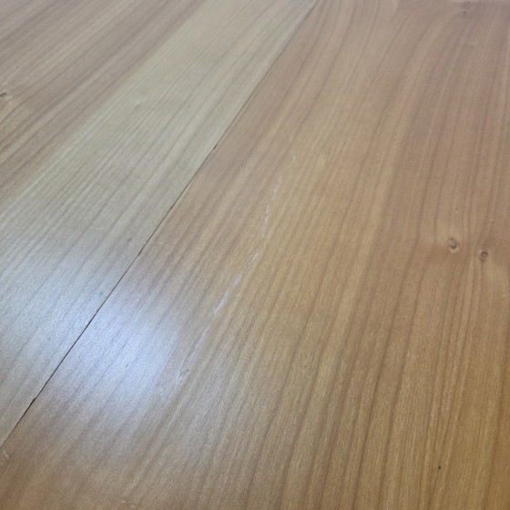 Image 1 of Vintage 1960s extendable oval table 6 to 10 persons