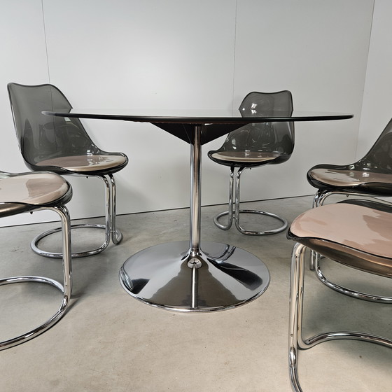 Image 1 of Vintage Space Age dining set seventies