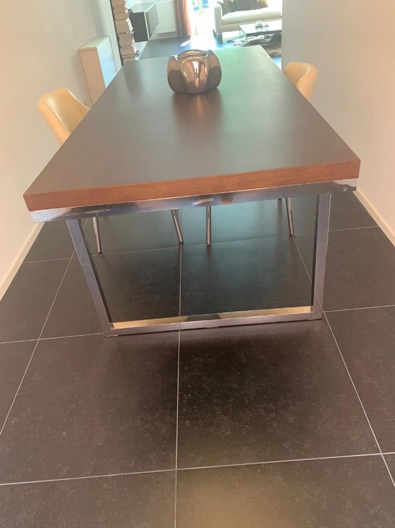Image 1 of Wenge chroom Eettafel