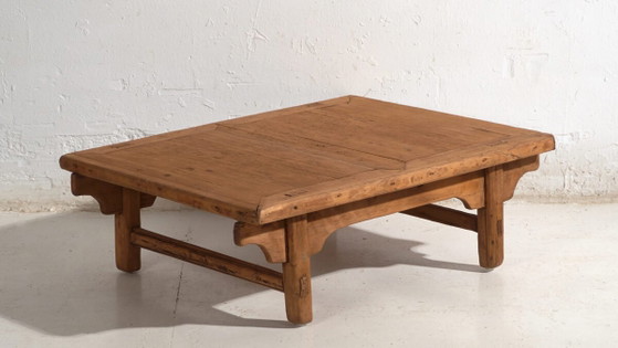 Antique low table in pine wood – China, circa 1930 – Coffee tables (photo 3 of 40)