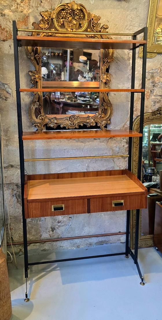 Image 1 of Libreria - Bureau Vintage Italien Des Années 1960/70