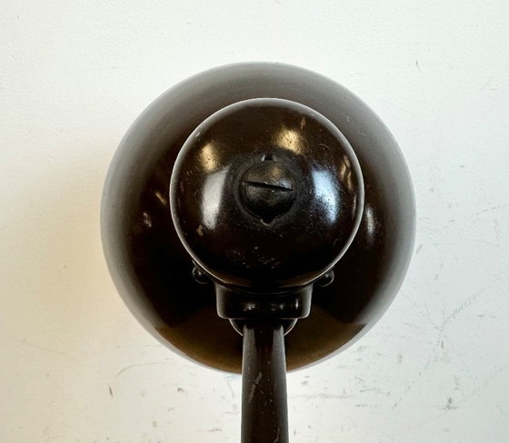 Image 1 of Vintage Brown Adjustable Table Lamp, 1960s