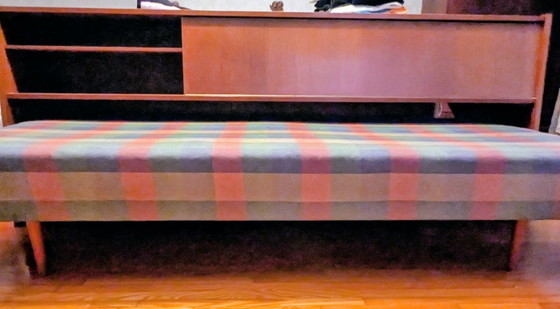 méridienne du milieu du siècle – Banquettes, Wood (photo 2 of 10)