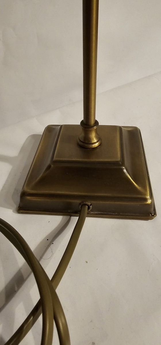 Image 1 of Uranium Lumi Lamp Art Deco Tafellampen – Uniek Uraniumglas / Annagroen set van 2