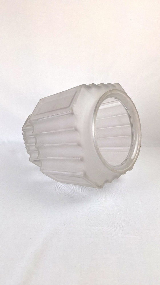Art-Deco-Wolkenkratzer-Kugel-Deckenleuchte – Deckenleuchten, Glass (photo 18 of 19)
