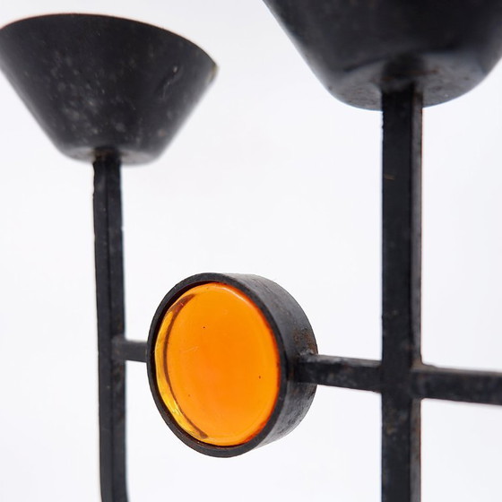 Image 1 of Swedish candlestick by Erik Hoglund and Hubbard Ander, 1960s