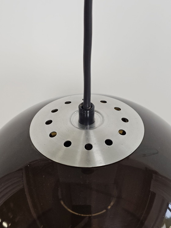Suspension vintage Dijkstra en plastique, Noir (photo 9 sur 11)