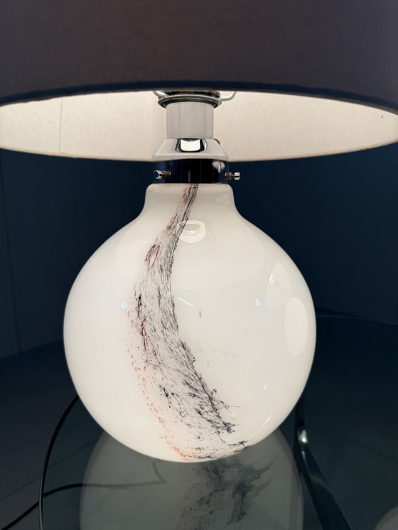 Image 1 of Peill & Putzler Large Glass Table Lamps 1970's