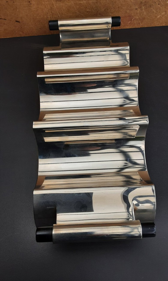 Image 1 of Portabottiglie d'epoca in cromo, molto buono, 1960