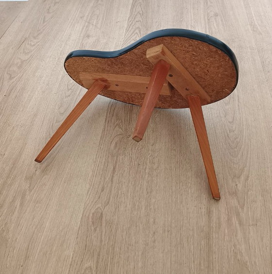 Image 1 of Table d'appoint multicolore des années 1950
