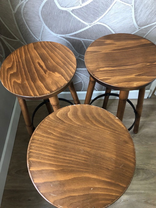 5x Vintage bar stool