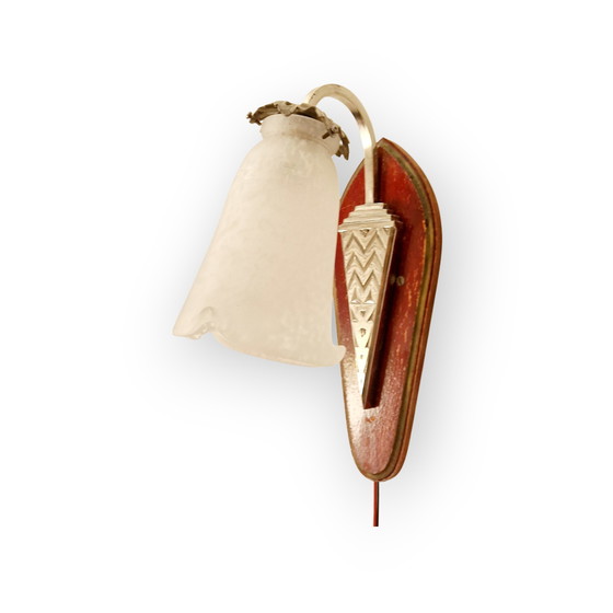 Image 1 of Art Nouveau wall lamp - Müller Frères - 1920